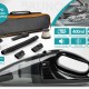 BRUNO σκουπάκι αυτοκινήτου υγρών & στερεών BRN-0294, 60W, καλώδιο αναπτήρα 12V, φίλτρο HEPA, μαύρο