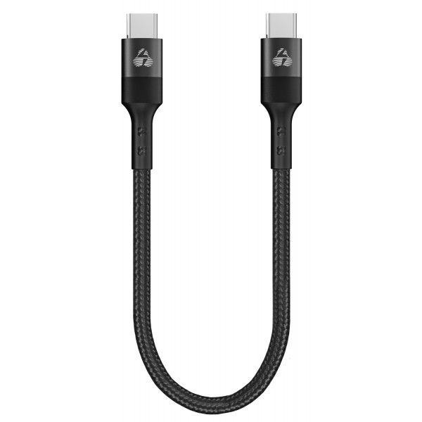 POWERTECH καλώδιο USB-C PTR-0204, PD 60W, 480Mbps, 25cm, μαύρο - Powertech
