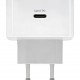 POWERTECH φορτιστής τοίχου PT-1581 με καλώδιο, USB-C, 40 έως 60W, GaN, AVS, λευκός