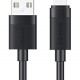 USAMS καλώδιο Lightning σε USB SJ778, 2.4A, 480Mbps, 1m, μαύρο