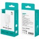 USAMS φορτιστής τοίχου CC329, USB-C, 30W, λευκός