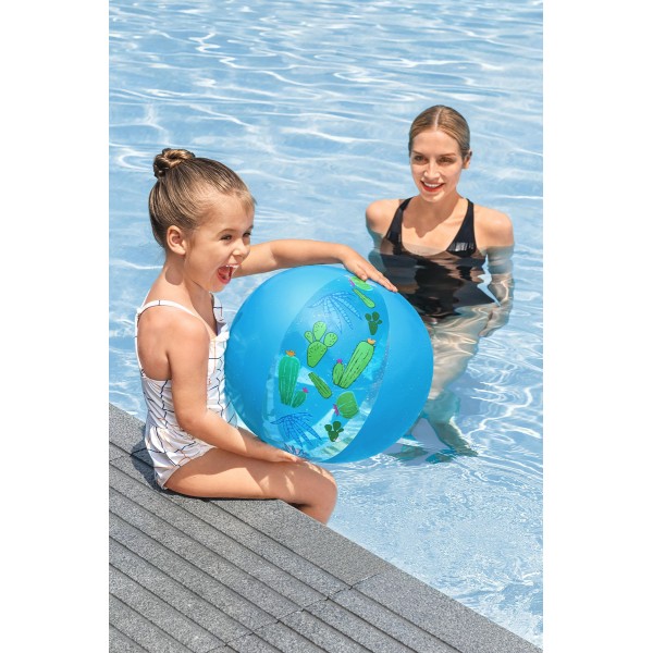 BESTWAY μπάλα θαλάσσης 31036, 51cm, διάφορα χρώματα/σχέδια, 1τμχ