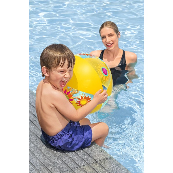 BESTWAY μπάλα θαλάσσης 31036, 51cm, διάφορα χρώματα/σχέδια, 1τμχ