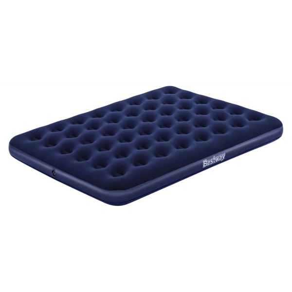 BESTWAY φουσκωτό στρώμα 67003, διπλό, 203x152x22cm, μπλε - Είδη Camping