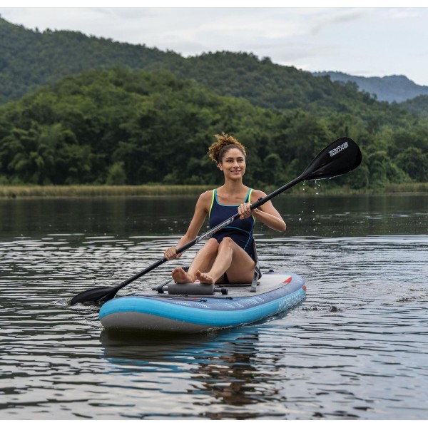 BESTWAY φουσκωτή σανίδα SUP/kayak Oceana 6532B με αποσπώμενο κάθισμα, 305x84x15cm, μπλε - Σύγκριση Προϊόντων