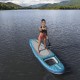 BESTWAY φουσκωτή σανίδα SUP Aqua Drifter View 6532H με διάφανο παράθυρο, 335x91.5x15cm, μπλε