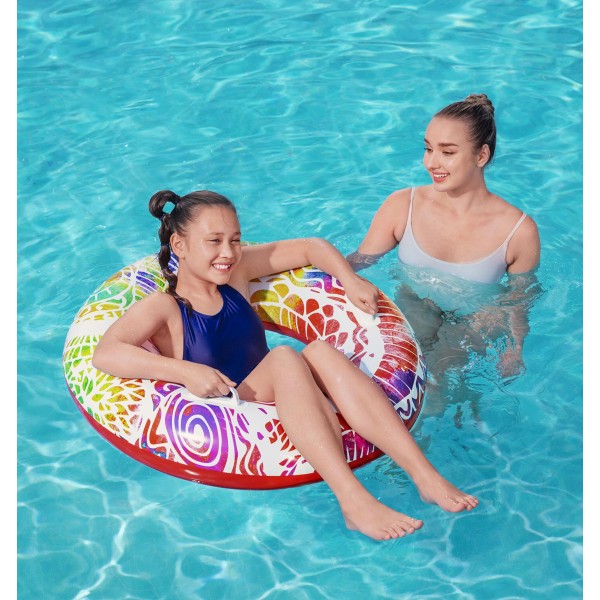 BESTWAY παιδικό σωσίβιο κουλούρα 36084, 91cm, 10+ ετών, διάφορα χρώματα, 1τμχ - Είδη Παραλίας