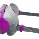 BESTWAY μάσκα θαλάσσης 24029 με αναπνευστήρα, διοπτική, μωβ