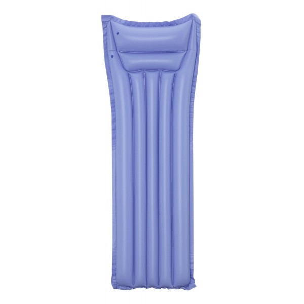 BESTWAY φουσκωτό στρώμα θαλάσσης 44007 με μαξιλάρι, 183x69cm, μωβ - Είδη Παραλίας