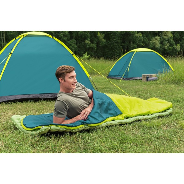 BESTWAY sleeping bag 68102, μονό, 220x75cm, lime - Σύγκριση Προϊόντων