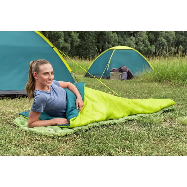 BESTWAY sleeping bag 68099, μονό, 180x75cm, lime - Σύγκριση Προϊόντων