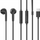 CELEBRAT earphones με μικρόφωνο G39, USB-C σύνδεση, 14mm, 1.2m, μαύρα