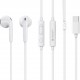CELEBRAT earphones με μικρόφωνο G39, USB-C σύνδεση, 14mm, 1.2m, λευκά