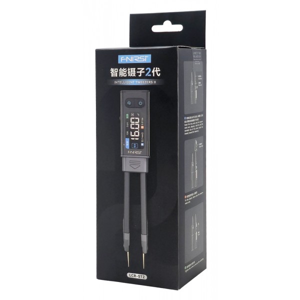 FNIRSI ψηφιακό LCR/ESR tester LCR-ST2 Plus, επαναφορτιζόμενο