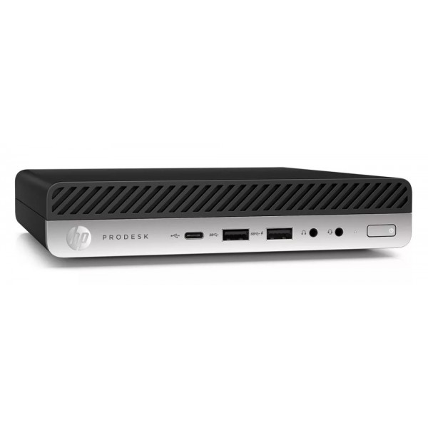 HP PC ProDesk 600 G5 Micro, Refurbished Grade A Repainted, i3-9100T, 8/256GB M.2, FreeDOS - 