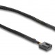 DELOCK καλώδιο προέκτασης 4pin PWM 91360 για ανεμιστήρες, 30cm, μαύρο
