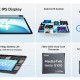 DOOGEE tablet Tab E3 Max, 14", 8/256GB, 4G, Android 16, 13500mAh, γκρι