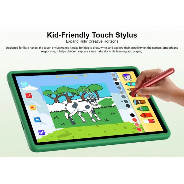 DOOGEE tablet U11 Kid, 11", 4/128GB, Android 16, 8580mAh, πράσινο