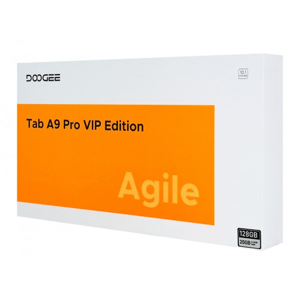 DOOGEE tablet Tab A9 Pro με πληκτρολόγιο/ποντίκι/στυλό αφής/θήκη, 10.1", 4/128GB, Android 15, 6580mAh, μαύρο