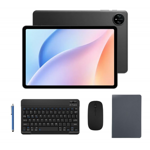 DOOGEE tablet Tab A9 Pro με πληκτρολόγιο/ποντίκι/στυλό αφής/θήκη, 10.1", 4/128GB, Android 15, 6580mAh, μαύρο - 