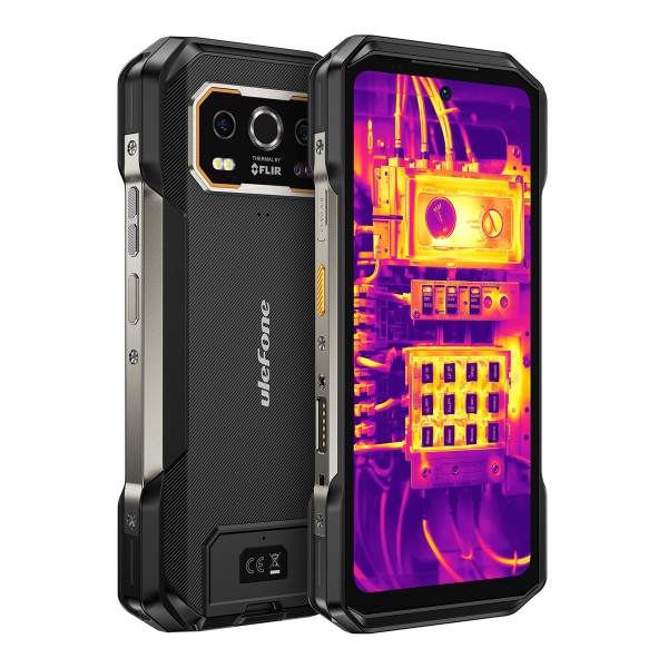 ULEFONE smartphone Armor 27T Pro Plus, 6.78", 12/256GB, 5G, 10600mAh, FLIR 3.5, IP68/IP69K, μαύρο - Smartphones