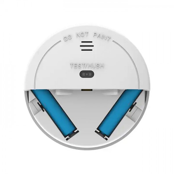 POWERTECH ασύρματος ανιχνευτής καπνού PT-1610 για συναγερμούς, 433MHz