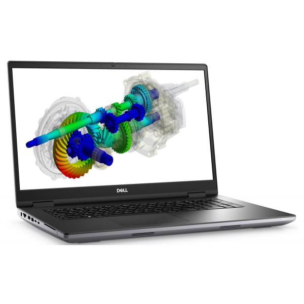 DELL Laptop Precision 7770, Factory Refurbished Grade A, i7-12850HX, 64/512GB SSD, 17.3", Cam, RTX A4500, Windows 11 Pro - Dell