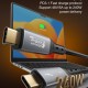 LDNIO καλώδιο USB-C TC-11c, 240W, 40Gbps, 8K/60Hz, 1m, μαύρο