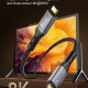 LDNIO καλώδιο USB-C TC-11c, 240W, 40Gbps, 8K/60Hz, 1m, μαύρο