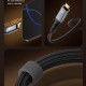 LDNIO καλώδιο USB-C TC-11c, 240W, 40Gbps, 8K/60Hz, 1m, μαύρο