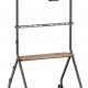 BRATECK βάση τηλεόρασης δαπέδου FS66-46F-01, 37-86", έως 80kg, με ράφι & ροδάκια