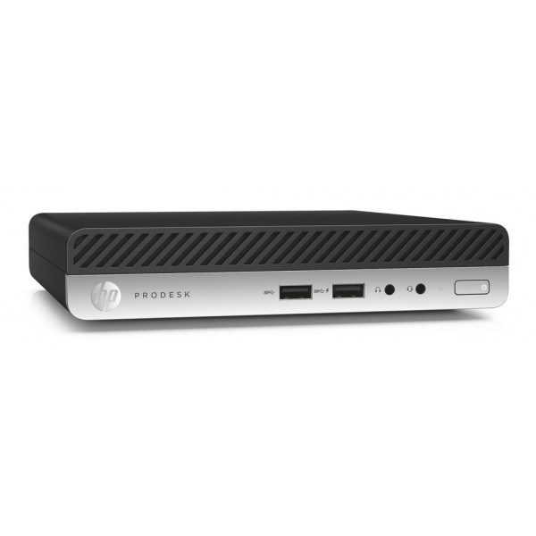 HP PC ProDesk 400 G4 Micro, Refurbished Grade A Repainted, i5-8500T, 8/256GB M.2, WiFi, FreeDOS - 