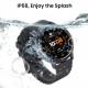 KOSPET smartwatch Orb, heart rate, 1.43" AMOLED, IP68, μαύρο