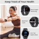 KOSPET smartwatch Orb, heart rate, 1.43" AMOLED, IP68, μαύρο