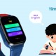 LAGENIO GPS smartwatch για παιδιά K9, 1.78" AMOLED, με κάμερα, 4G, IP68, μπλε