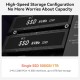 BEELINK mini PC EQR7, AMD Ryzen 7 7735U, 16GB, 500GB M.2, Windows 11 Pro