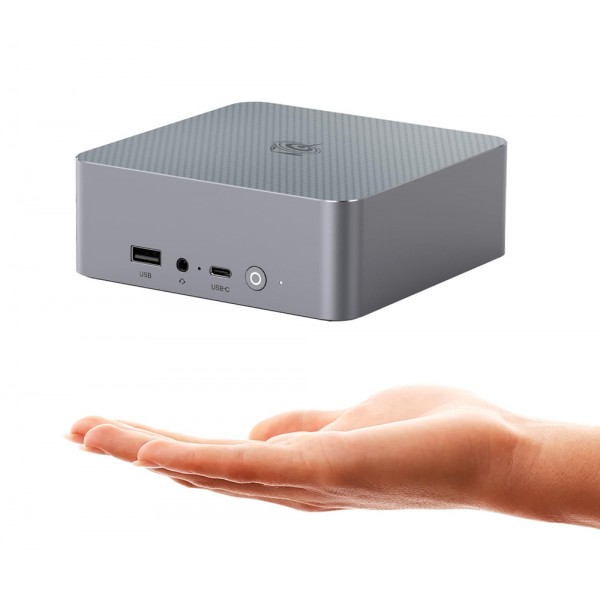 BEELINK mini PC EQR7, AMD Ryzen 7 7735U, 16GB, 500GB M.2, Windows 11 Pro - BEELINK