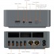 BEELINK mini PC EQR7, AMD Ryzen 7 7735U, 16GB, 500GB M.2, Windows 11 Pro