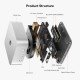 BEELINK mini PC SER8, AMD Ryzen 7 8745HS, 16GB, 512GB M.2, Windows 11 Pro
