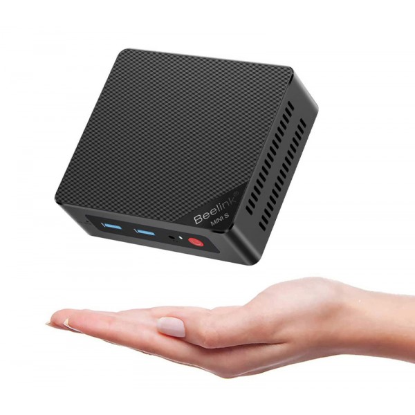 BEELINK mini PC Mini S13, Intel N150, 12GB, 512GB M.2, Windows 11 Pro - BEELINK