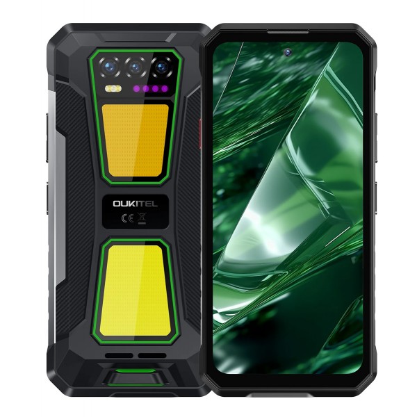 OUKITEL smartphone WP58 Pro, 6.7", 8/512GB, 5G, 10000mAh, IP68/IP69K/MIL-STD-810H, πράσινο - Smartphones