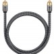 GOOBAY καλώδιο ήχου RCA σε RCA 65298, 5m, μαύρο/ασημί