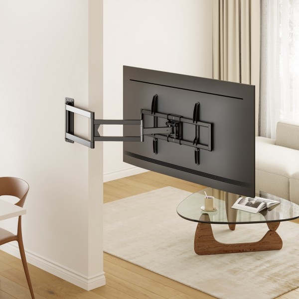 BRATECK επιτοίχια βάση τηλεόρασης LPA95-465XL, 37-86", έως 50kg, full motion - 