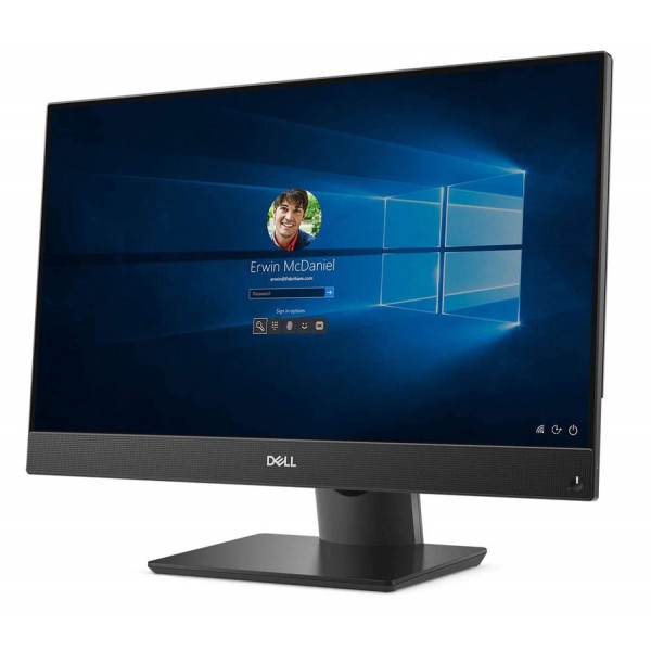 DELL PC OptiPlex 7470 AIO, Refurbished Grade B, i5-9500, 8/256GB M.2, 23.8" Touch, CAM, WiFi, FreeDOS - Refurbished PC