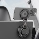 POWERTECH βάση smartphone αυτοκινήτου PT-1629 για ταμπλό/παρμπρίζ, μαγνητική, μαύρη
