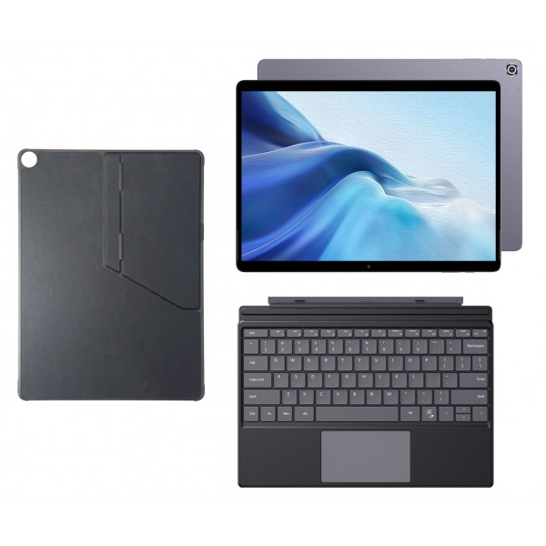 CHUWI tablet Hi10 Max με πληκτρολόγιο/θήκη, 12.96", 12/512GB, Windows 11 Pro, 4820mAh, γκρι - 