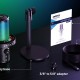 CMTECK επιτραπέζιο μικρόφωνο XM560, καρδιοειδές, USB/USB-C, RGB LED, μαύρο