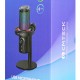 CMTECK επιτραπέζιο μικρόφωνο XM560, καρδιοειδές, USB/USB-C, RGB LED, μαύρο