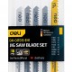 DELI σετ λάμες σέγας DH-QJT015-EH1 για μέταλλο & ξύλο, 15τμχ