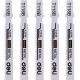 DELI σετ λάμες σέγας DH-QJT012-E4 για μέταλλο, T118B, 5τμχ